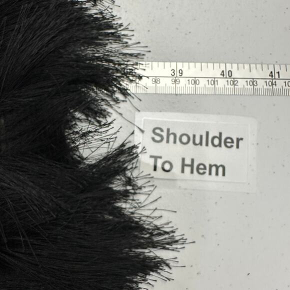 Max Studio Specialty Products Womens Flapper Dress Size M Silk Blend Fringe - Picture 7 of 8